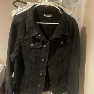 Black Jean Jacket